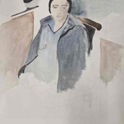 Die Frau des Künstlers (The Artist's Wife)