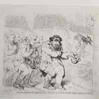 Blue and Buff Charity; or The Patriarch of the Greek Clergy applying for Relief.