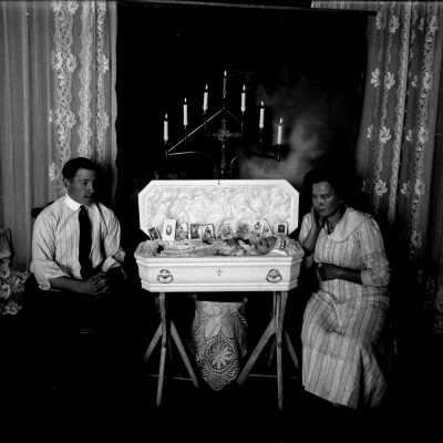 Mourning Photo of Baby