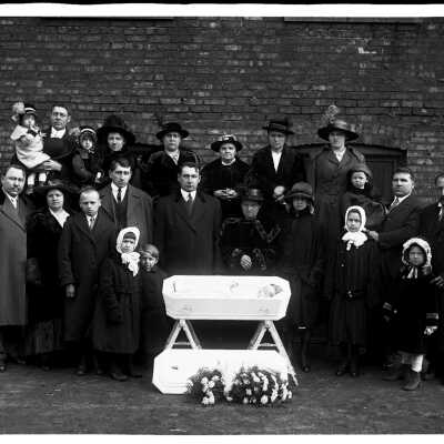 Mourning Photo of Baby