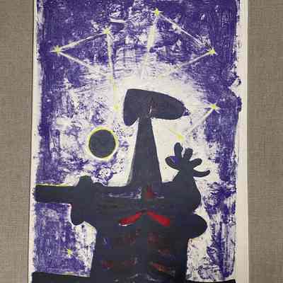 Hombre, luna y estrellas (Man, Moon and Stars)