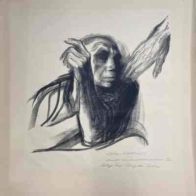 Ruf des Todes (Call of Death) Plate 8 from the series Tod (Death)