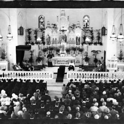 Interior of Catholic Church