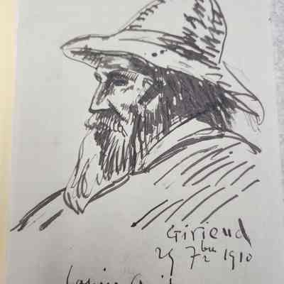 Portrait of a man in a hat