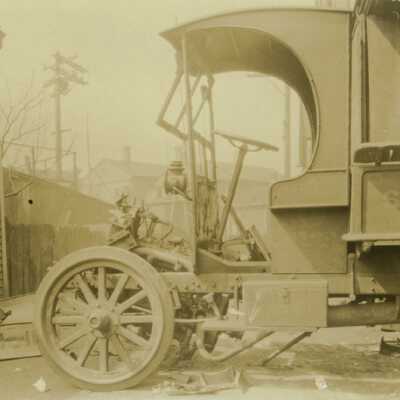 Wrecked Truck