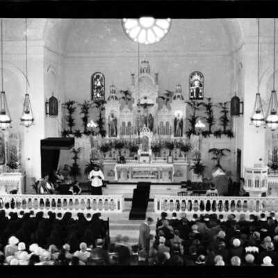 Interior of Catholic Church