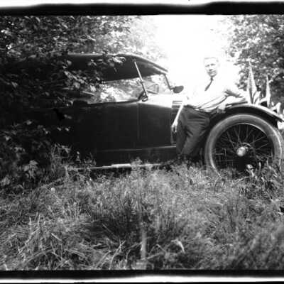 Man with Automobile