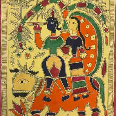 Radha and Lord Krishna