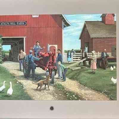 Catalpa Hill Farm Tractor