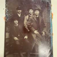 Portrait of four gentlemen