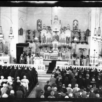 Interior of Catholic Church