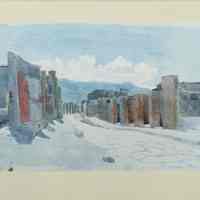 Strasse in Pompeji (Street in Pompeii)