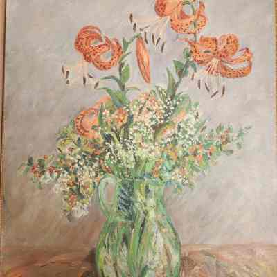 Vase of Lilies