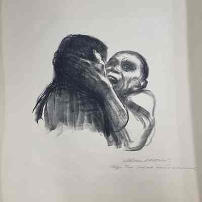 Tod wird als Freund erkannt (Death is Recognized as Friend) Plate 6 of series Tod (Death)