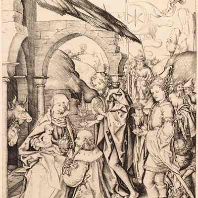 Facsimile of Adoration of the Magi