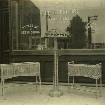 Dorby Bros. & Co. Reed Furniture & Baby Cabs
