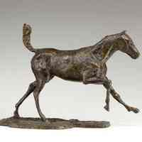 Cheval au Galop sur le Pied Droit (Horse Galloping on Right Foot)