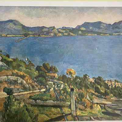 Reproduction of The Bay of Marseille Seen from L'Estaque