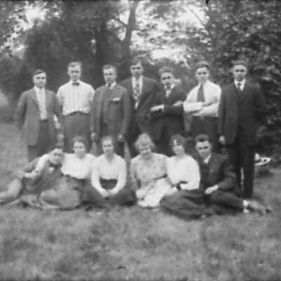 Group of Men and Women