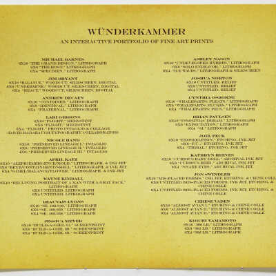 Wünderkammer: A Cabinet of Curiosities