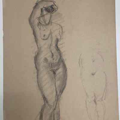Unknown (Female Nude Study)