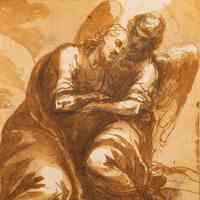 Christus am Ölberg (Christ on the Mount of Olives) from the Albertina Facsimile