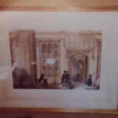 Entrance to the Hall, Sutton Place, Near Guildford, Survey