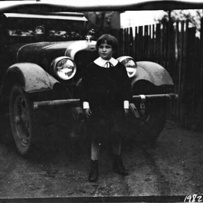 Child with Automobile