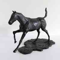 Cheval au Galop sur le Pied Droit (Horse Galloping on Right Foot)