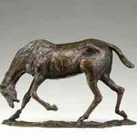 Cheval Faisant une "Descente de Main" (Horse with Head Lowered)