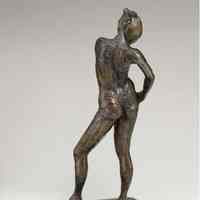 Danseuse Attachant le Cordon de Son Maillot (Dancer Fastening the String of Her Tights)