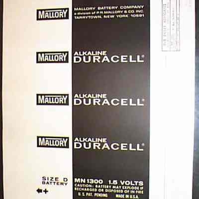 Duracell wrap design