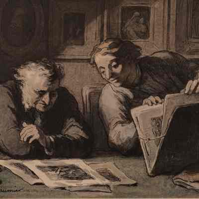 Copy of Les amateurs d'estampes (The Print Collector)