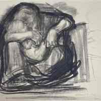 Mutter und Kind (Mother and Child) Reproduction of Preparatory Sketch