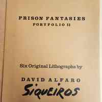 Siqueiros Prison Fantasies Portfolio II