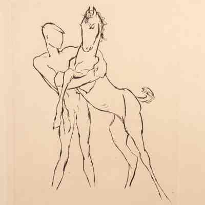 Jüngling mit Fohlen (Boy with Horse)