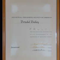 Framed award