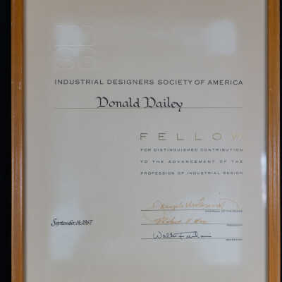 Framed award