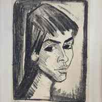 Mädchenkopf (Bildnis Irene Altmann), Head of a Girl (Portrait of Irene Altmann)