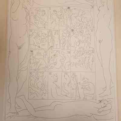 Tables des Eaux Fortes (Table of Etchings) from Honoré de Balzac's Le Chef D'Oeuvre Inconnu