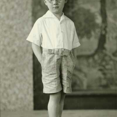 Boy Wearing Spectacles