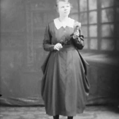 Woman with a Rose