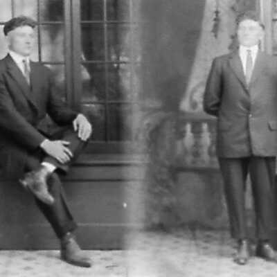 Double Photo of Man