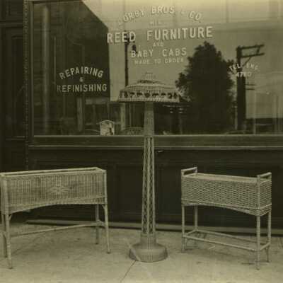 Dorby Bros. & Co. Reed Furniture & Baby Cabs