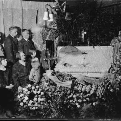 Mourning Photo of Child