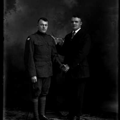 WWI Solidier and Man