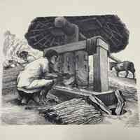 El Trapiche de Azúcar, Puebla (Grinding Sugar Cane)