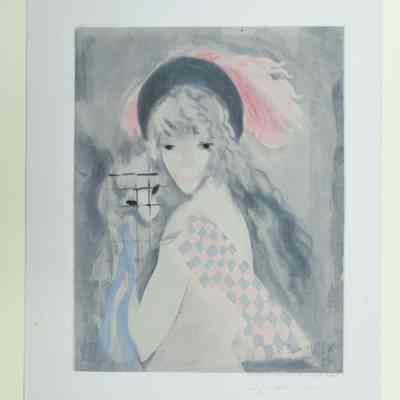 Jeune Fille au Singe (Young Girl with Monkey)