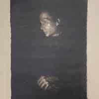 Arbeiterfrau im Profil nach links (Working Woman in Profile Facing Left)