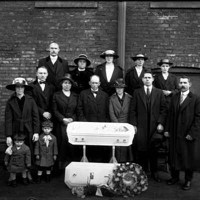 Mourning Photo of Baby